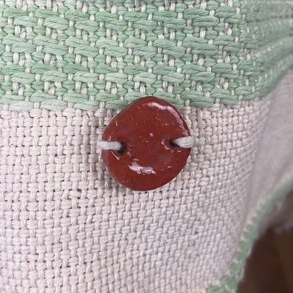 Altos de Chavon Woven Fringed Trim Market Tote - Picture 11 of 12